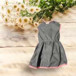 VESTIDO NEGRO-LUNAR